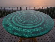 Splendido tavolo in malachite