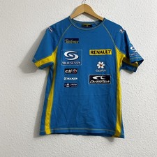 T-shirt Renault blu e giallo