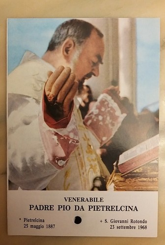 Santino san padre pio - santino,