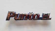 FIAT "PUNTO EL" STEMMA SIGLA LOGO TARGHETTA BADGE EMBLEMA FREGIO