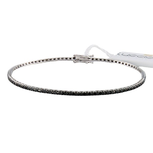 Bracciale tennis oro bianco - bracciale, 18