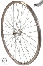 Ruota anteriore 28 pollici Redondo bici profilo a V cerchio argento