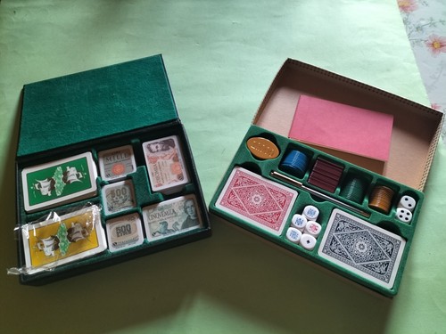 Poker fiches carte - , contenitori