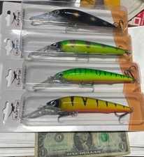4 ct. RAPTOR River Minnow 7,5"