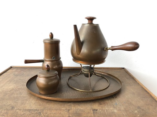 Set rame caffettiere - set,