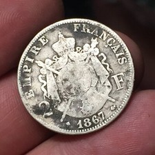 Francia, Napoleone III (1852-1870): 2 franchi 1867