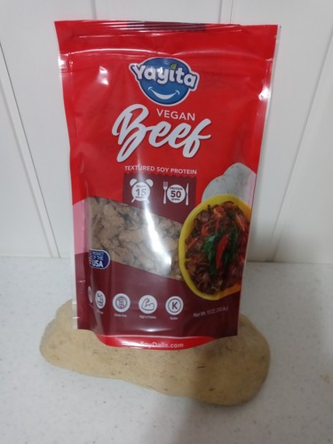 Carne soya di - de, soia