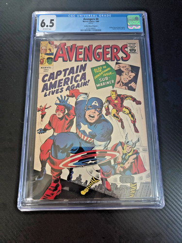 Avengers cgc 5 golden - cgc,