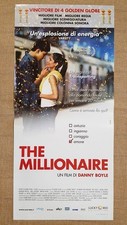 Locandina cinema originale del 2008 Film The millionaire Regia Danny Boyle (2)