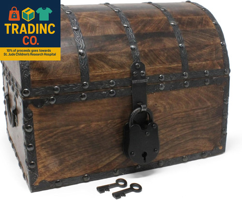 Scrigno del tesoro legno - scrigno,