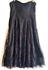 Atmosphere abito nero svasato