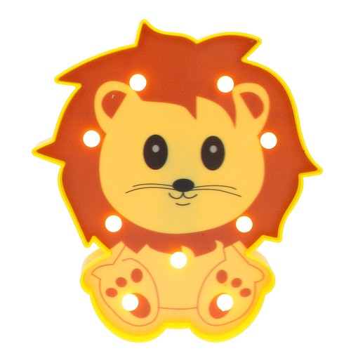 Lampada notturna leone - lampada,