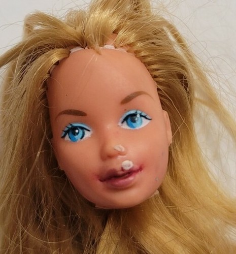 Barbie bambola testa solo - bambola,