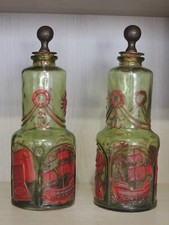 COPPIA DI BOTTIGLIE VINTAGE