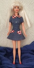 Vintage Mattel 1966  Barbie Doll Platinum Blonde
