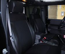 FODERE SEDILI AUTO COPRISEDILI JEEP WRANGLER JK UNLIMITED 5p SIMILPELLE+TESSUTO