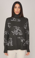 MAGLIA TRUSSARDI GIROCOLLO CON