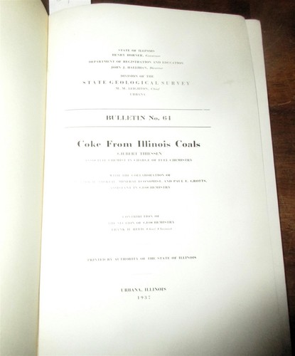 Geology 1937 illinois - geology,