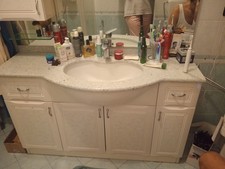 mobile fa bagno bianco e