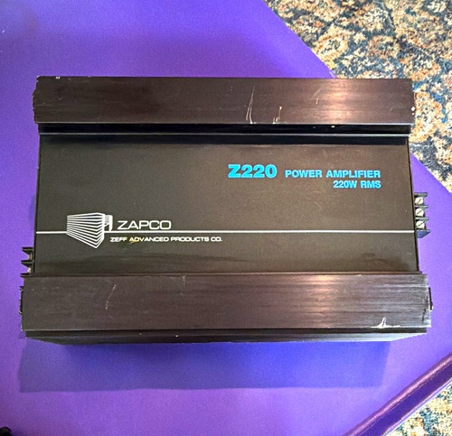 Zapco z220 channel stereo - z220,