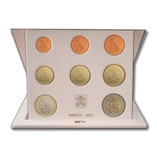 Vaticano Divisionale Euro 2025 Set 8 Monete 