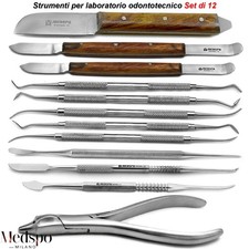 Strumenti Modellazione Attrezzi Scultura Intaglio Cera Coltelli Odontotecnici CE