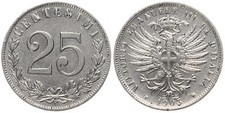 Italia - Italy - 25 Centesimi