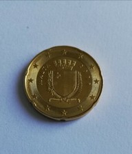 Moneta rara 20 centesimi Malta