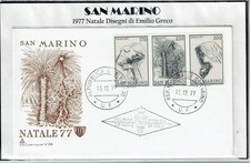 SAN MARINO 1977 NATALE ARTE
