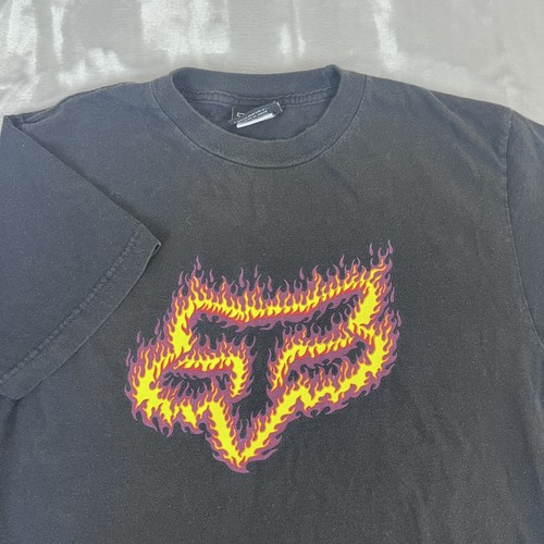 Vintage y2k fox racing shirt - y2k,