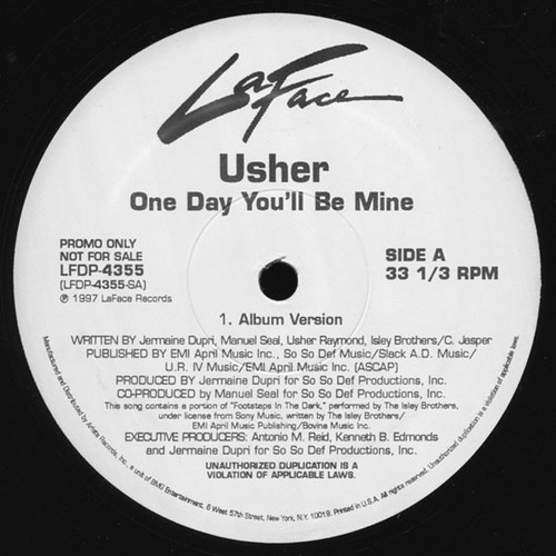 Usher one day you - one, mine