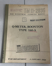 1945 Q-METER, BOONTON TYPE