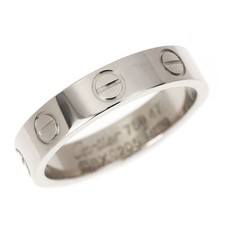 Anello cartier k18wg mini love - anello,