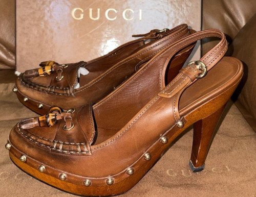 Zoccolo slingback usato - , gucci