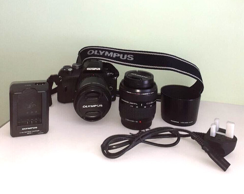 Olympus 410 doppio kit con - doppio,