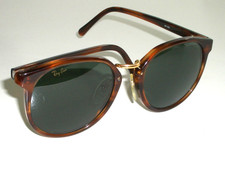 OCCHIALI DA SOLE TRADIZIONALI VINTAGE B&L RAY BAN PREMIER W1103 G15 LUCIDI TORT ROTONDI