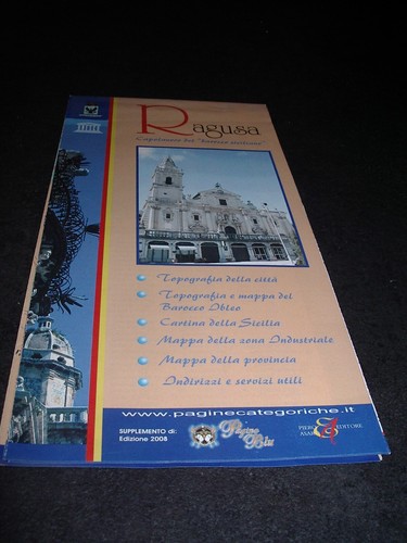 Ragusa street map cartina - ,