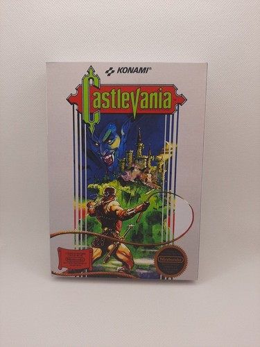 Nes castlevania box cover - -,