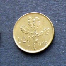 ITALIA REPUBBLICA 1969 - 20