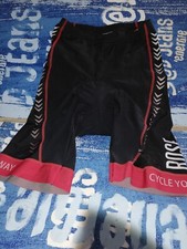 PANTALONCINO BIB SHORT SENZA BRETELLE ROAD MTB CICLISMO  CYCLING ROSE 38