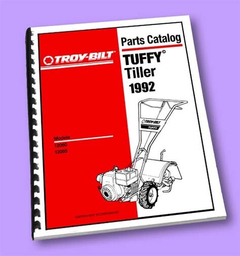 Troy bilt 1992 - tuffy, manuale