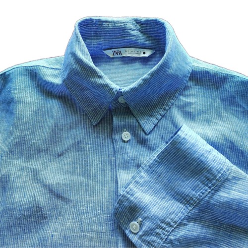 Camicia zara uomo - piccola, blu