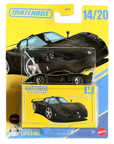 Matchbox 2004 maserati mc12 - 2004,