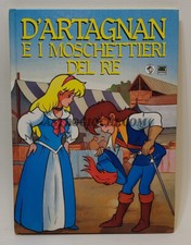 LIBRO D'ARTAGNAN E I MOSCHETTIERI DEL RE VINTAGE 1988 AMZ NUOVO MAI USATO