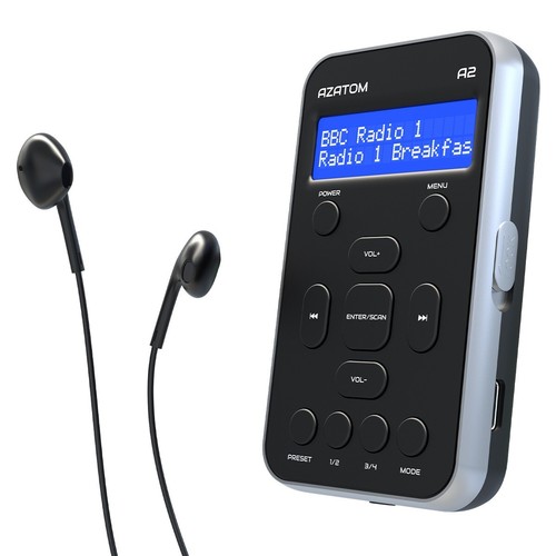 Auricolari radio tascabili
