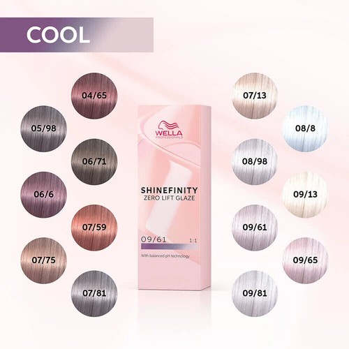 Wella shinefinity hair colour - shinefinity,
