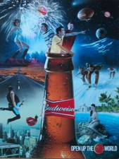 Pubblicità Advertising Werbung Italian Ritaglio 2008 BIRRA BUD BUDWEISER