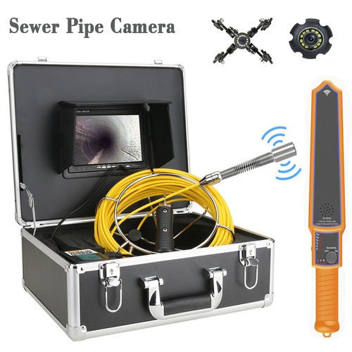 Videocamera ispezione tubi - hd,
