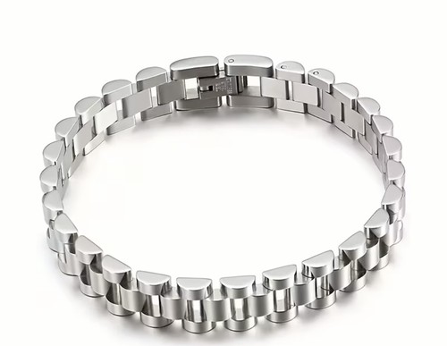 Bracciale acciaio uomo