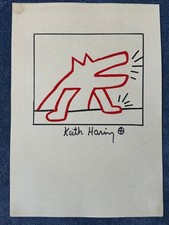 keith haring disegno e dipinto
